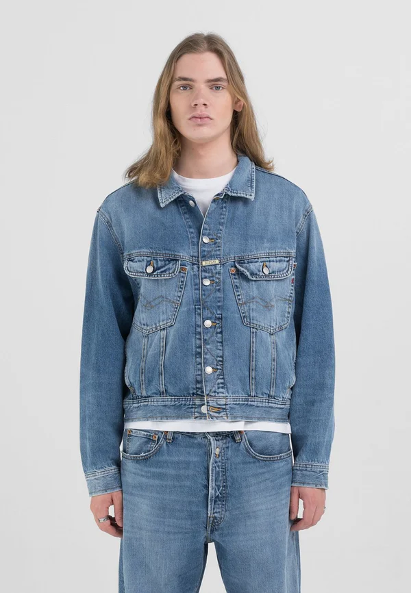 M9Z1 JACKET - Jeansjacke - medium blue