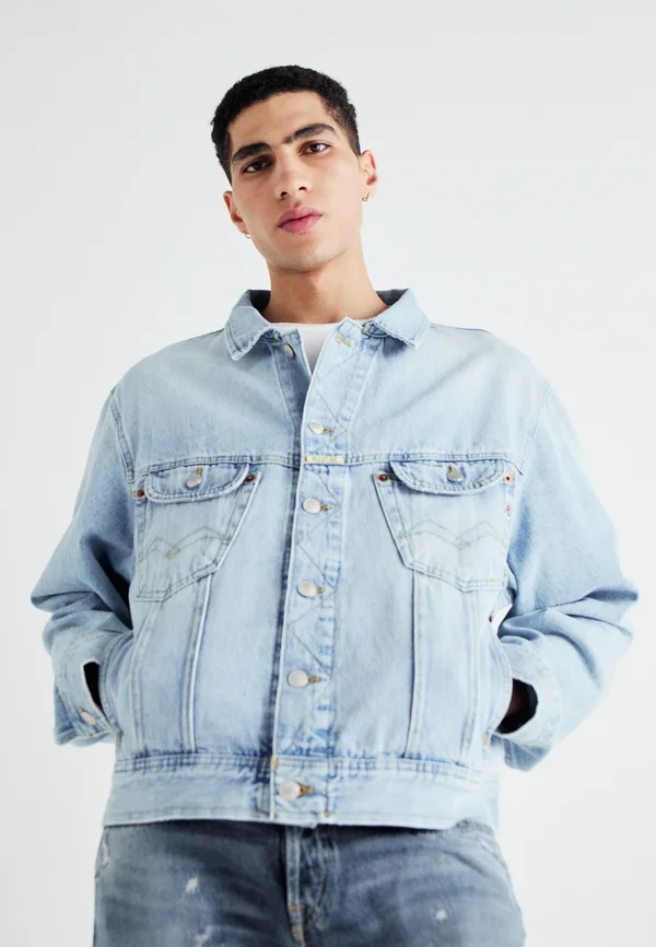 M9Z1 JACKET - Jeansjacke - super light blue