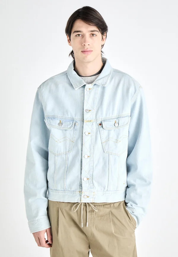 M9Z1 JACKET - Jeansjacke - superlight blue