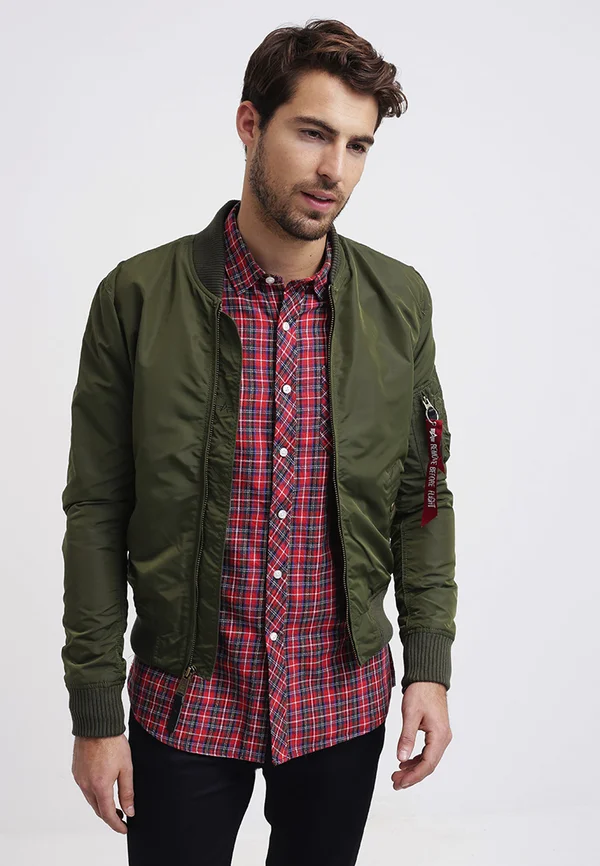 MA-1 - Bomberjacke - dark green