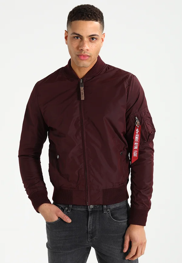 MA-1 - Bomberjacke - dark maroon