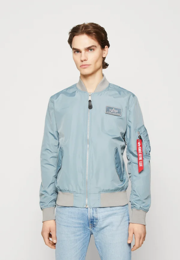 MA-1 - Bomberjacke - grey blue