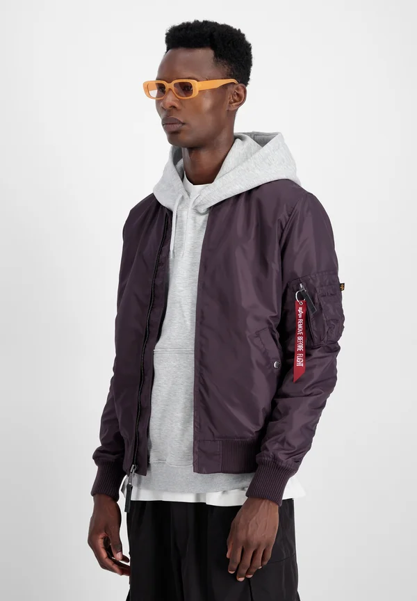 MA-1 - Bomberjacke - plum