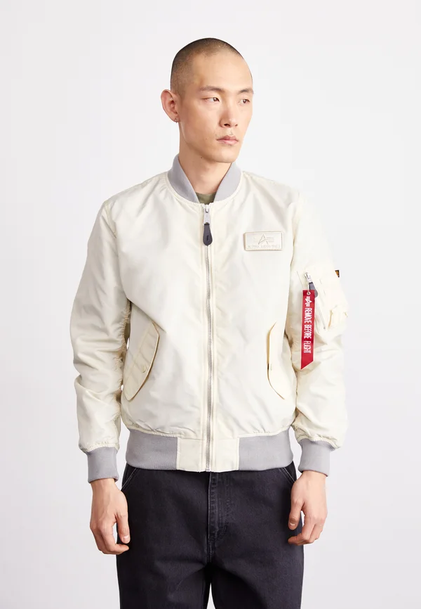 MA-1 - Bomberjacke - vintage white