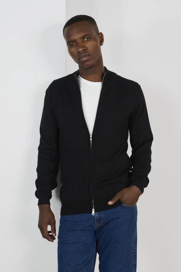 MACARDO  - Strickjacke - black