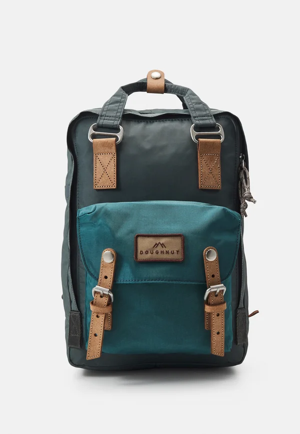 MACAROON JUNGLE SERIES BACKPACK UNISEX - Tagesrucksack - charcoal/teal