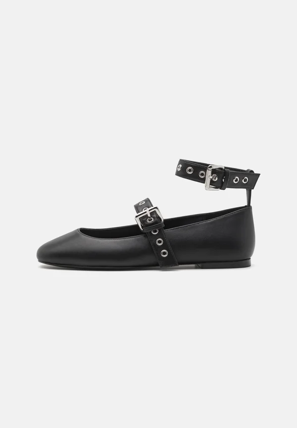 MACBETH - Riemchenballerina - black