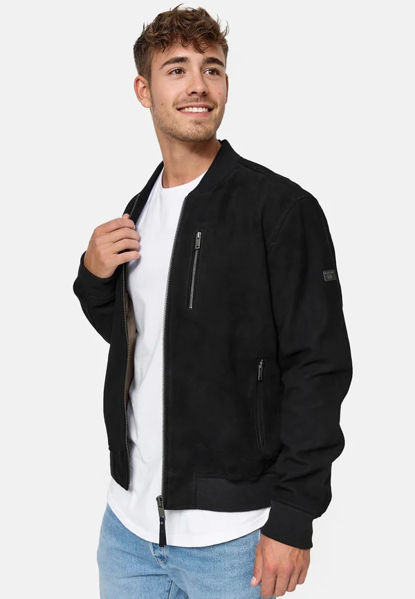 MADDOC - Lederjacke - black