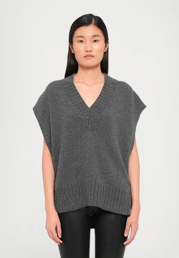 MADDY - Strickpullover - anthracite