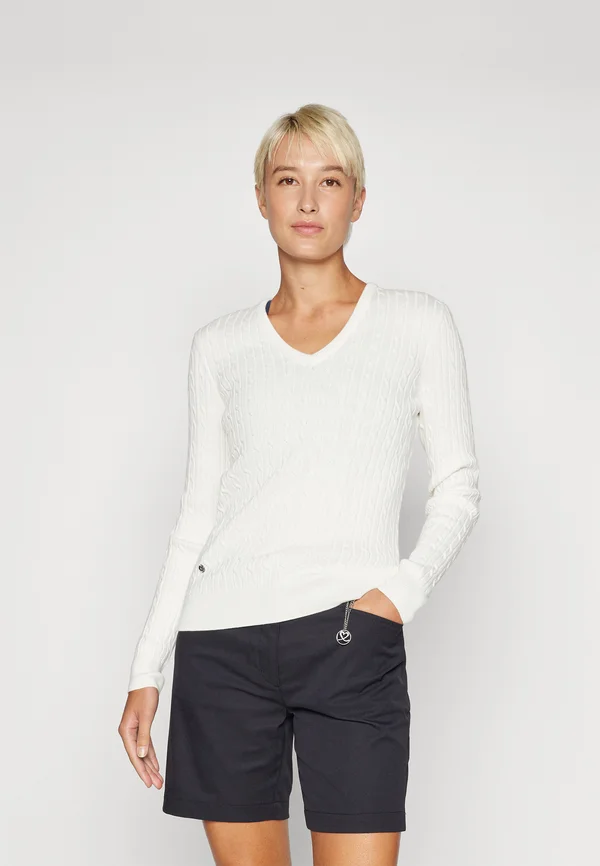 MADELENE  - Strickpullover - white