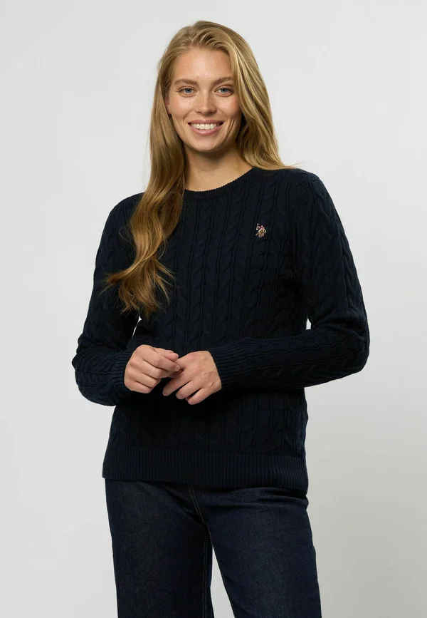 MADELINE CABEL - Strickpullover - dark sapphire