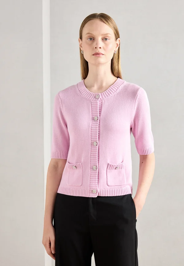 MADERE - Strickjacke - pink lavender