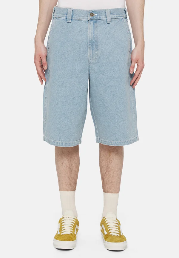 MADISON - Jeans Shorts - vintage aged blue