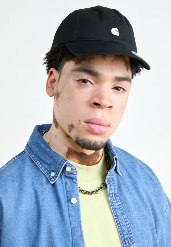 MADISON LOGO UNISEX - Cap - black/white