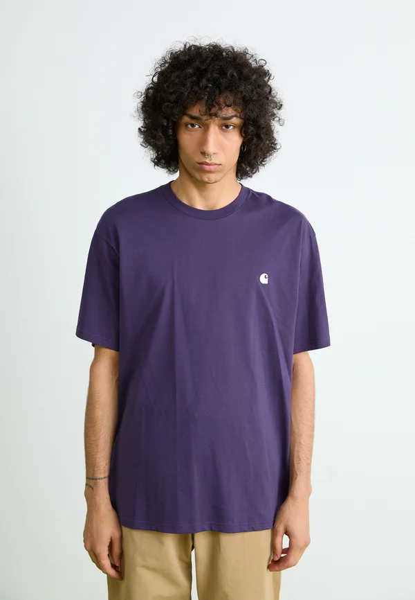 MADISON  - T-Shirt basic - purple/white