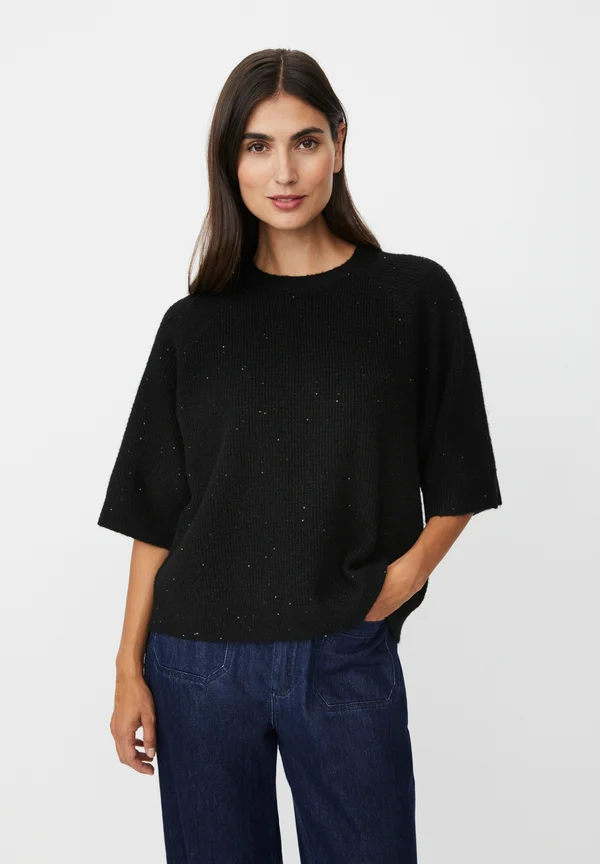 MaFarinna - Strickpullover - schwarz