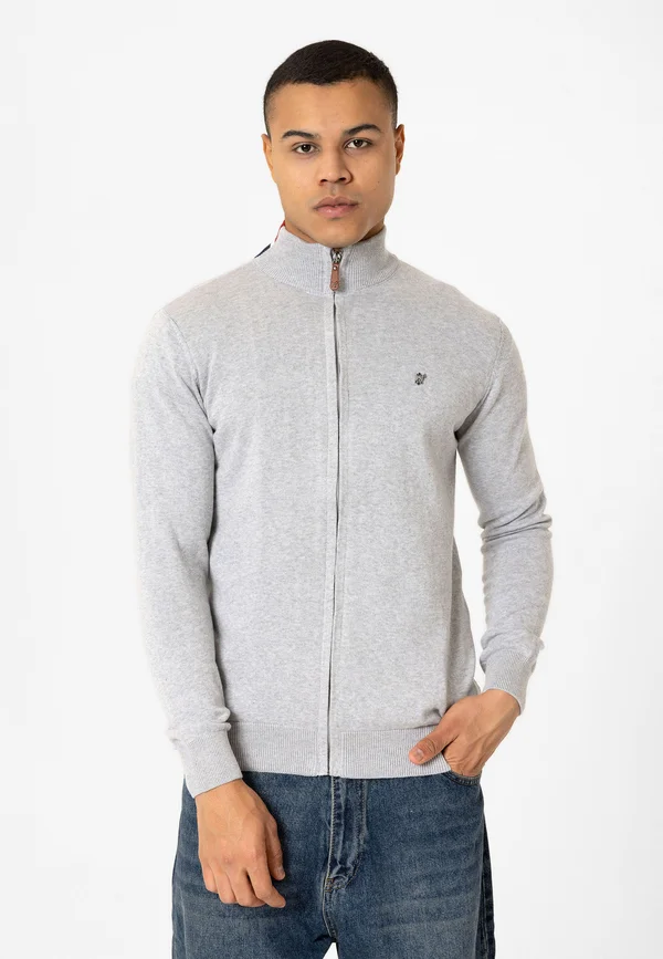 MAGDALENA - Strickjacke - grey melange