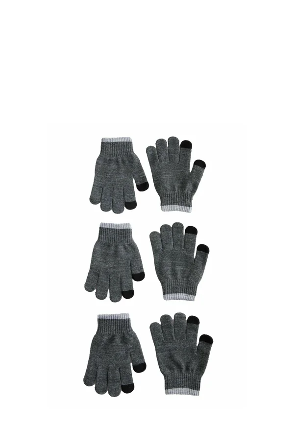 MAGIC 3 PACKS - Fingerhandschuh - charcoal grey