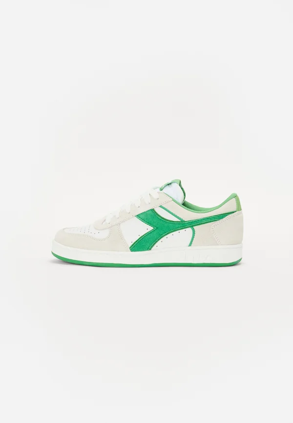 MAGIC BASKET LOW UNISEX - Sneaker low - white/island green