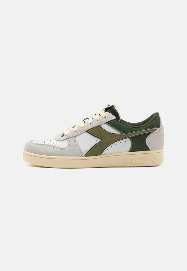 MAGIC BASKET UNISEX - Sneaker low - white/kombu green