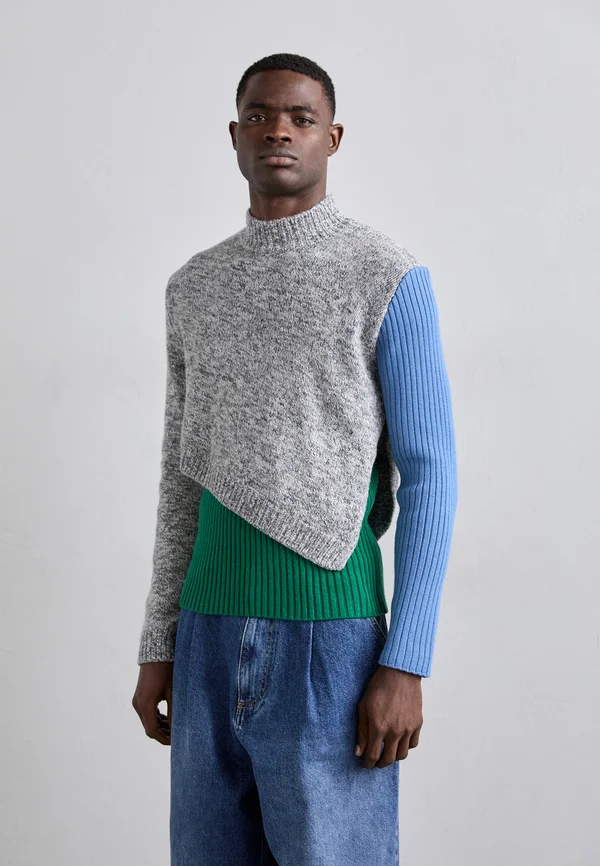 MAGLIA - Strickpullover - fantasia azzurro
