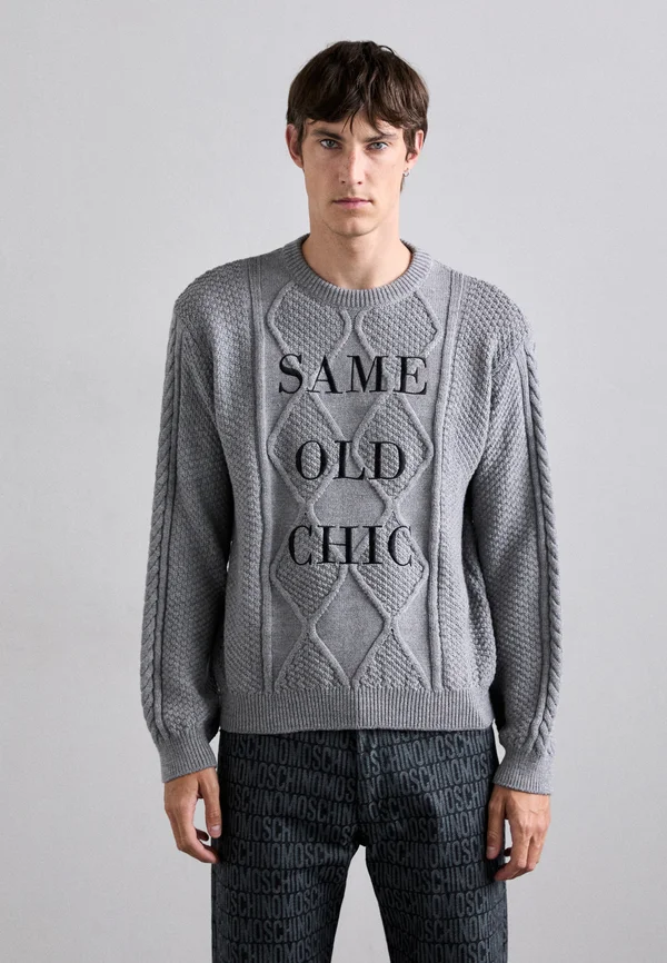MAGLIA - Strickpullover - grigio