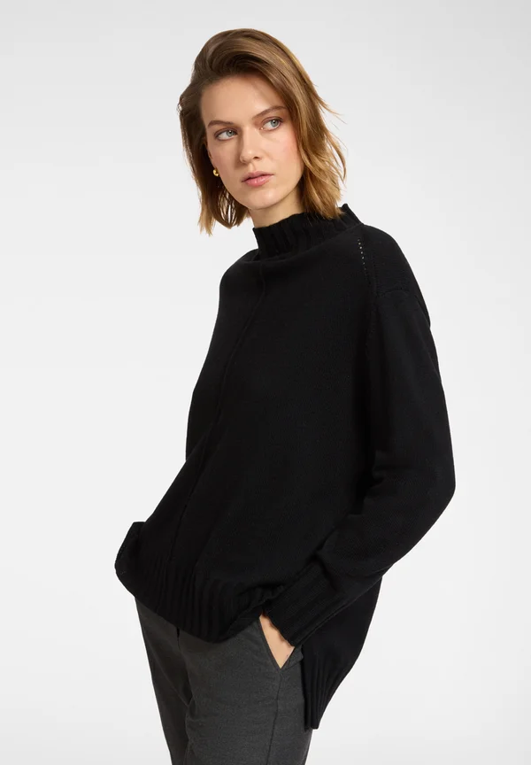 MAGLIA - Strickpullover - nero