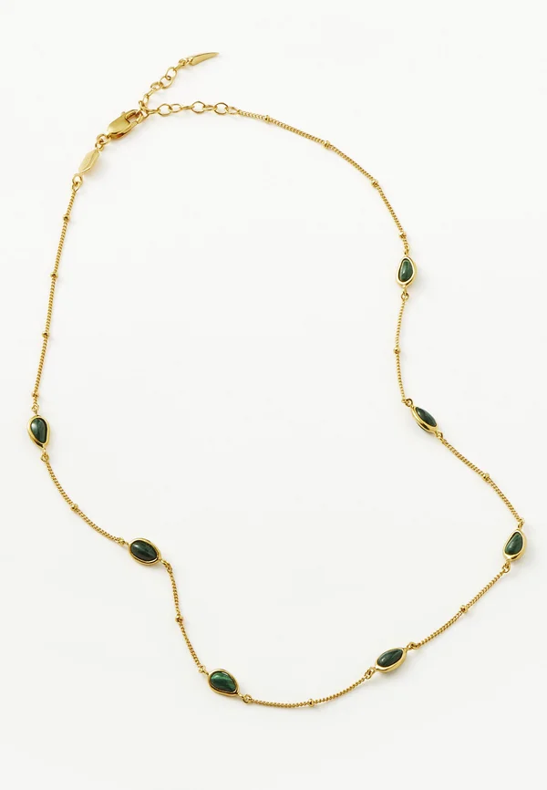 MAGMA GEMSTONE CHARM CHOKER - Halskette - gold-coloured