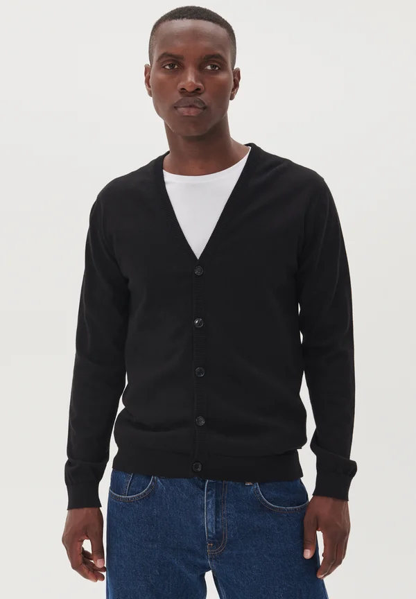 MAJAMBON - Strickjacke - black