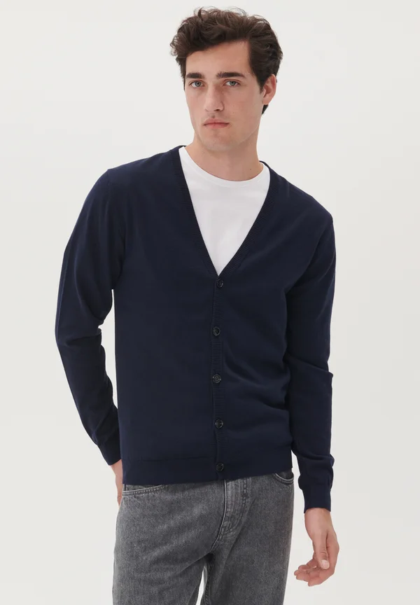 MAJAMBON - Strickjacke - dark navy