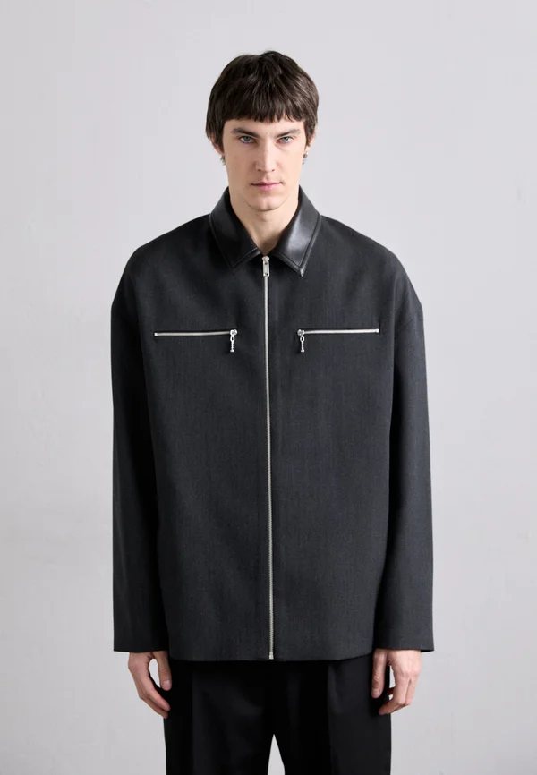 MALACHI  - Leichte Jacke - grey melange/black