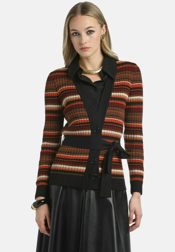 MALIZIA - Strickjacke - nero bruciati