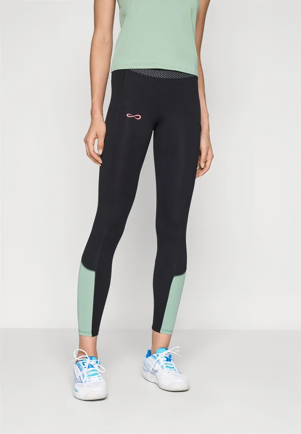 MALLAS LIFT - Tights - black/forest