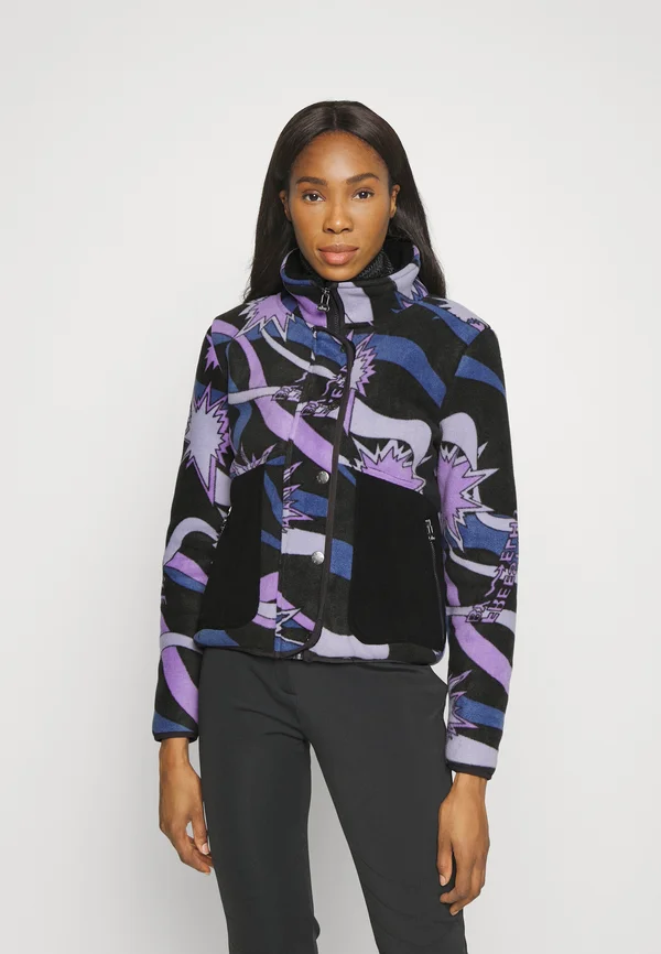 MALMÖ 89 - Fleecejacke - black/lilac