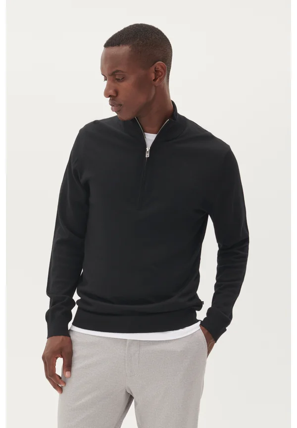 MAMASON SZ MERINO - Strickpullover - black