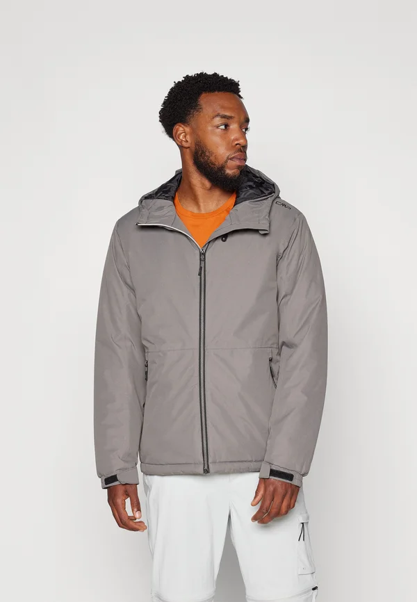 MAN JACKET FIX HOOD - Softshelljacke - dust