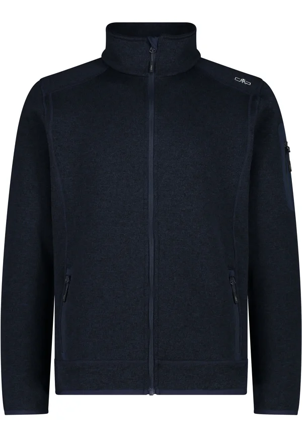 MAN JACKET - Fleecejacke - 21ns b.blue-antracite
