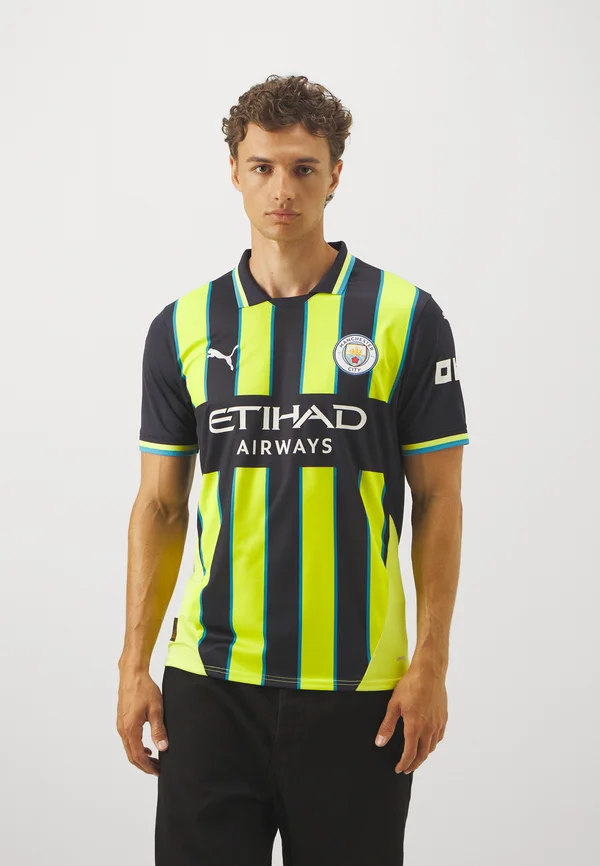 MANCHESTER CITY AWAY REPLICA - Vereinsmannschaften - new navy/yellow glow