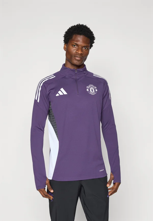 MANCHESTER UNITED 25/26 COMPETITION TRAINING TOP - Vereinsmannschaften - aurora plum/white/black