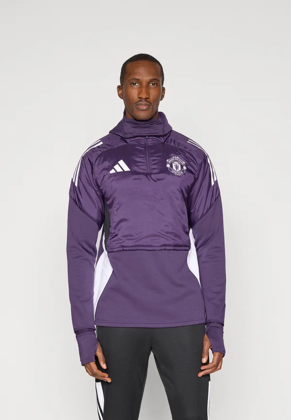 MANCHESTER UNITED 25/26 COMPETITION WINTERIZED TOP - Vereinsmannschaften - aurora plum/white/black