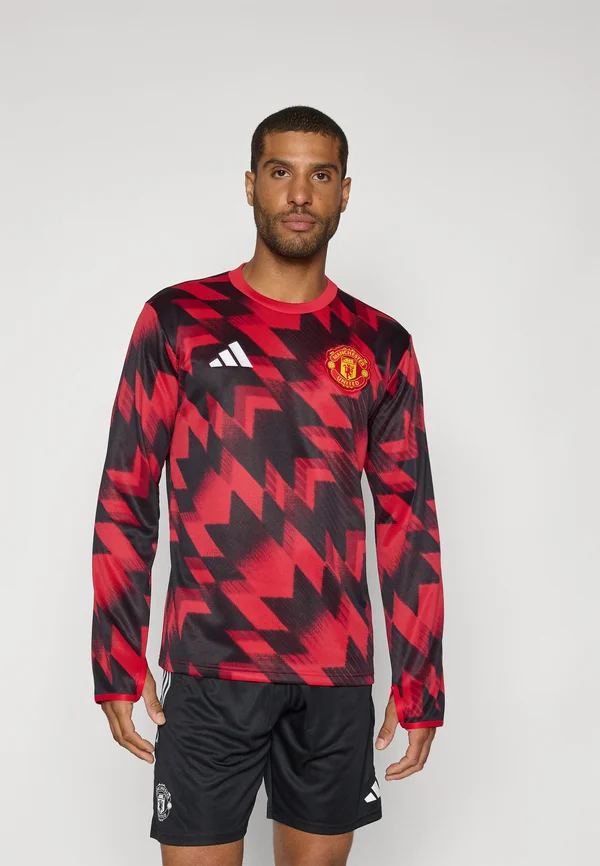 MANCHESTER UNITED 25/26 PRE MATCH WARM TOP - Vereinsmannschaften - red