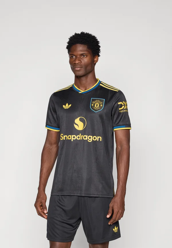 MANCHESTER UNITED 25/26 THIRD JERSEY AUTHENTIC - Fußball-Trikot - black