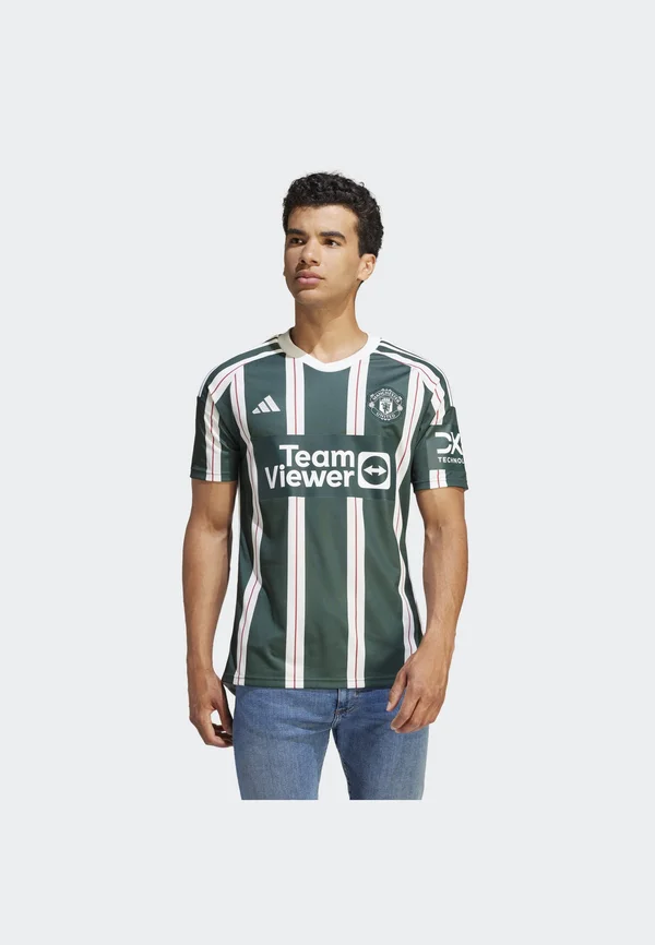 MANCHESTER UNITED AWAY - Vereinsmannschaften - green night/core white/active maroon
