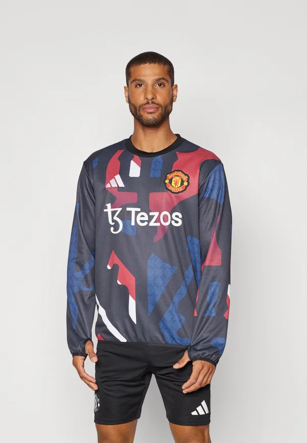 MANCHESTER UNITED PRE MATCH - Vereinsmannschaften - black/red/off white/team coll burgundy