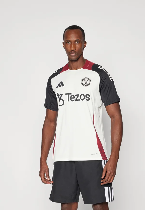MANCHESTER UNITED TIRO 24 - Fußball-Trikot - off white/black