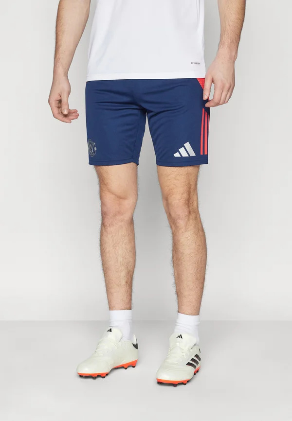 MANCHESTER UNITED TIRO 24 - Kurze Sporthose - night indigo/bright red