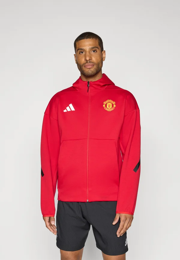 MANCHESTER UNITED Z.N.E. ANTHEM JACKET - Vereinsmannschaften - red