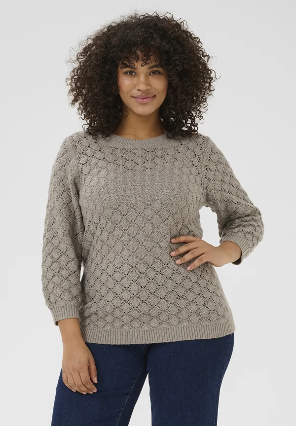 MANI - Strickpullover - elephant skin