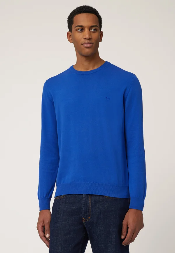 MANICA LUNGA - Strickpullover - blu reale
