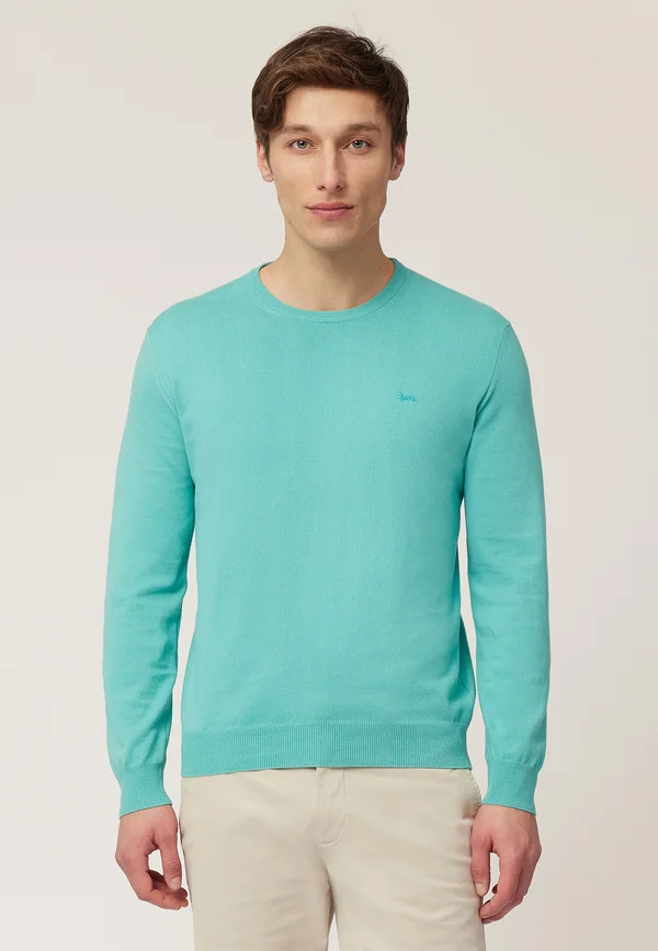 MANICA LUNGA - Strickpullover - verde chiaro